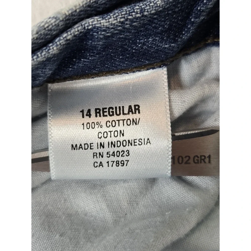 Old Navy Denim Kids Jeans Size 14 Cotton Blue